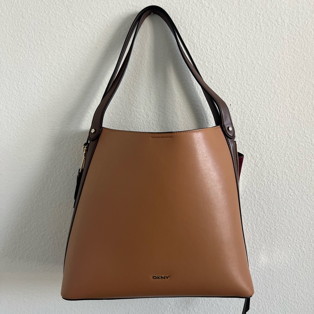 DKNY Brown Shoulder Bag